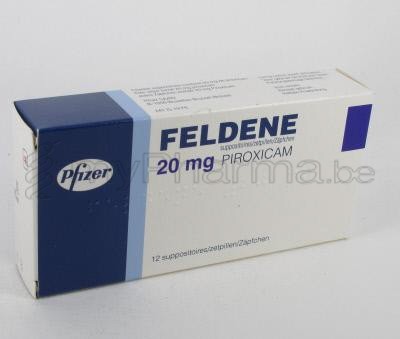 Feldene 20 mg suppository