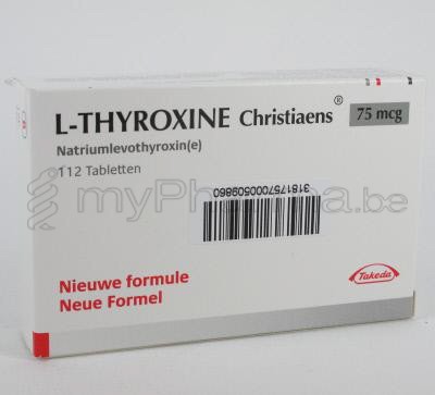 Pharmacie Meysen Sprl 3990 Peer Home L Thyroxine Nf 75 Mcg 112 Comp