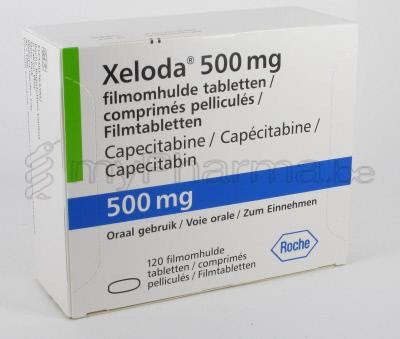 Capecitabine Xeloda De Laboratorio Roche 500 Mg