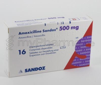 Amoxicilline 500 mg prix