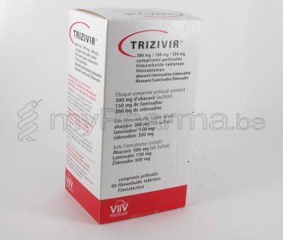 BVBA Apotheek Patrick Meysen 3990 Peer : Welkom > TRIZIVIR 300MG/150MG ...