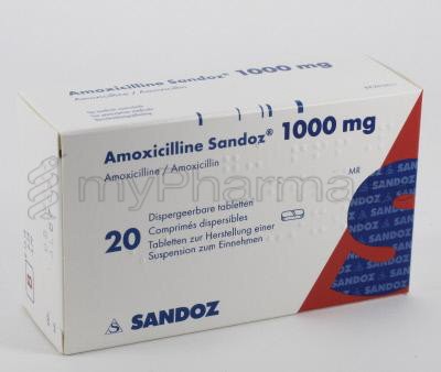 Amoxicilline sandoz prix