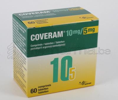 BVBA Apotheek Patrick Meysen 3990 Peer : Welkom > COVERAM 10MG/5MG 60 TABL