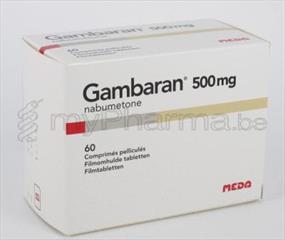 BVBA apotheek Patrick Meysen 3990 Peer : Welkom > GAMBARAN 500 MG 60 TABL